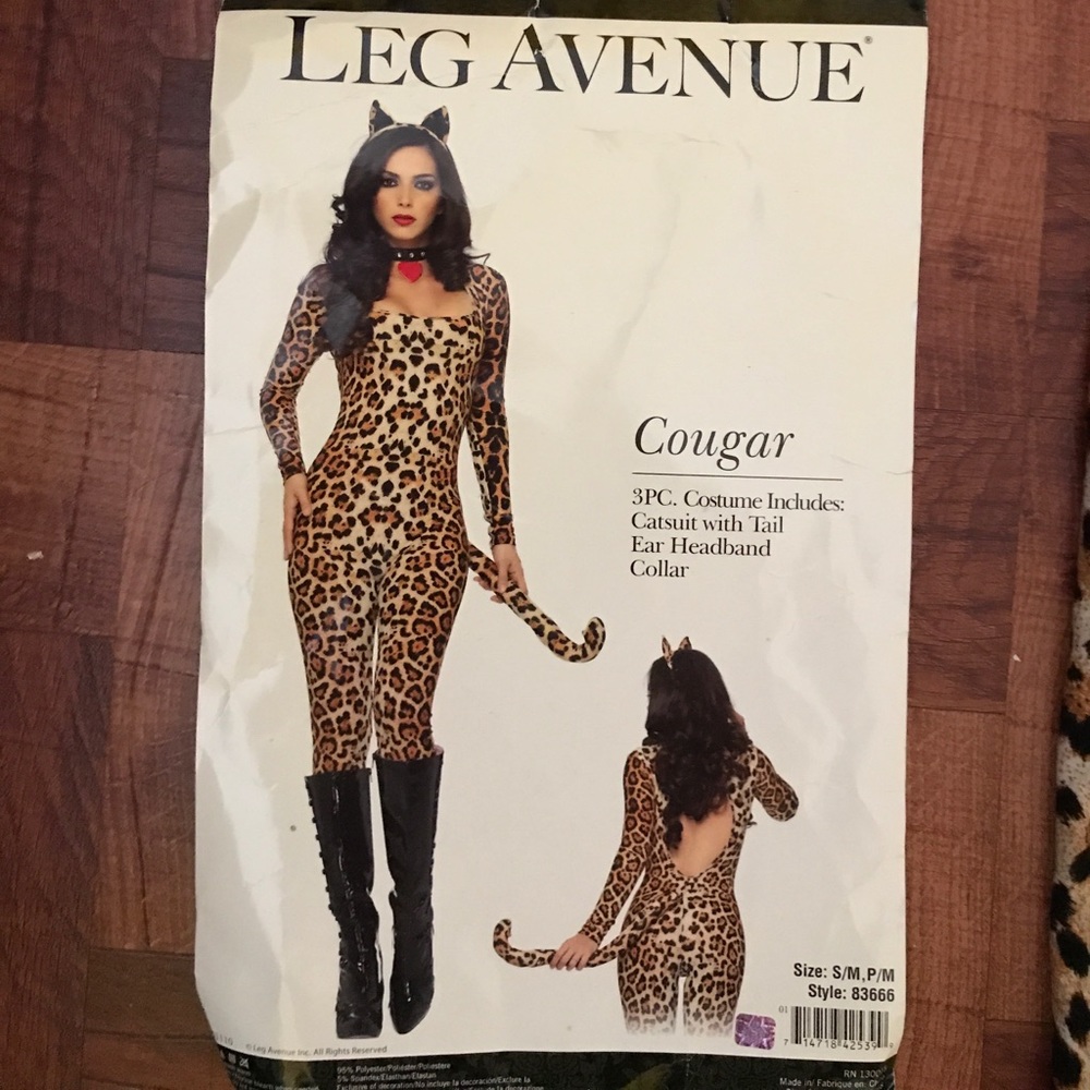 Leg Avenue "Cougar" Halloween Costume