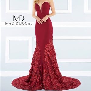 Brand New Mac Duggal Prom Dress Style 66218