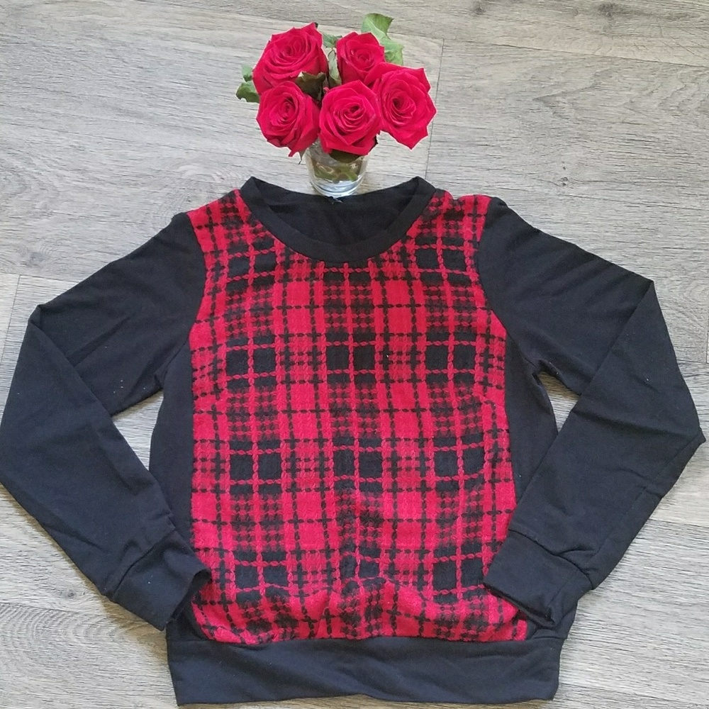 Black and Red sweater