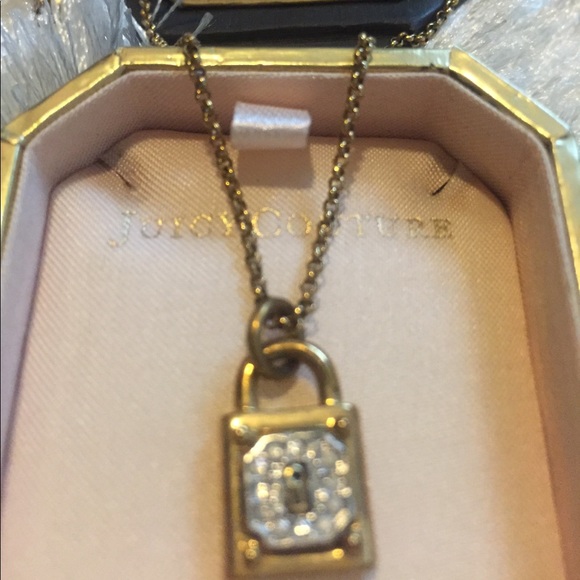 Juicy Couture-Vintage Lock Necklace - Picture 2 of 2