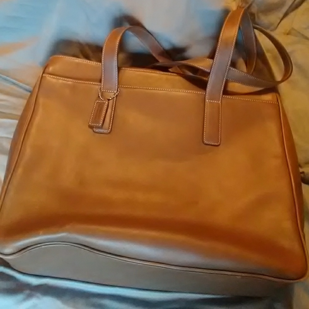 Coach leather bag
