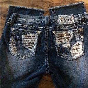Miss me crop jean 32