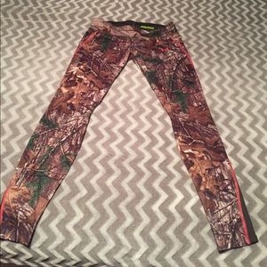 Under Armor Camo cold gear leggings