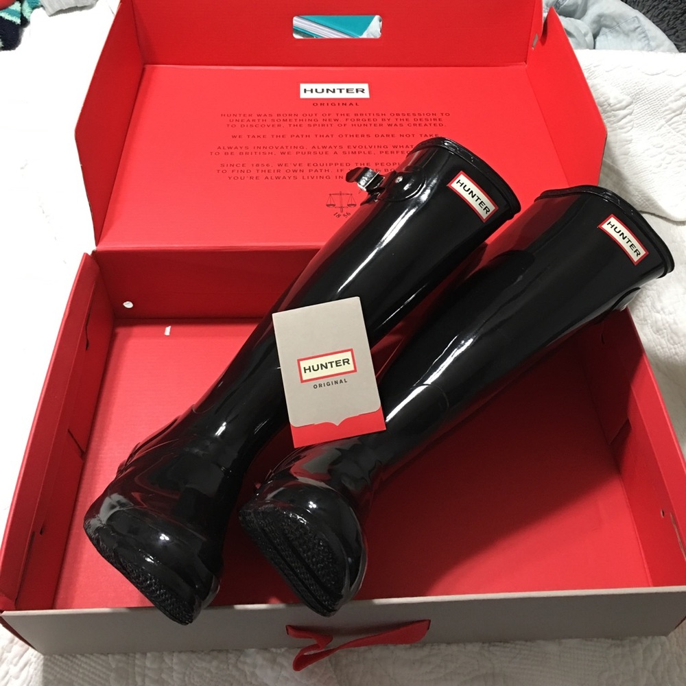 Hunter rain boots