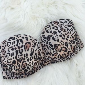 Victoria's Secret Very Sexy leopard print bra 32D