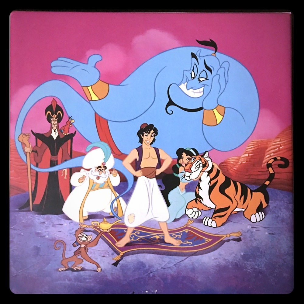 New Walt Disney’s Aladdin collectors plate