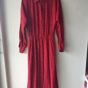 Vintage Britches of Georgetowne Silk Dress