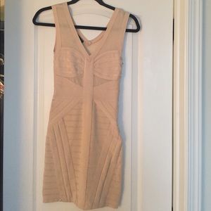 Bebe mini bandage dress