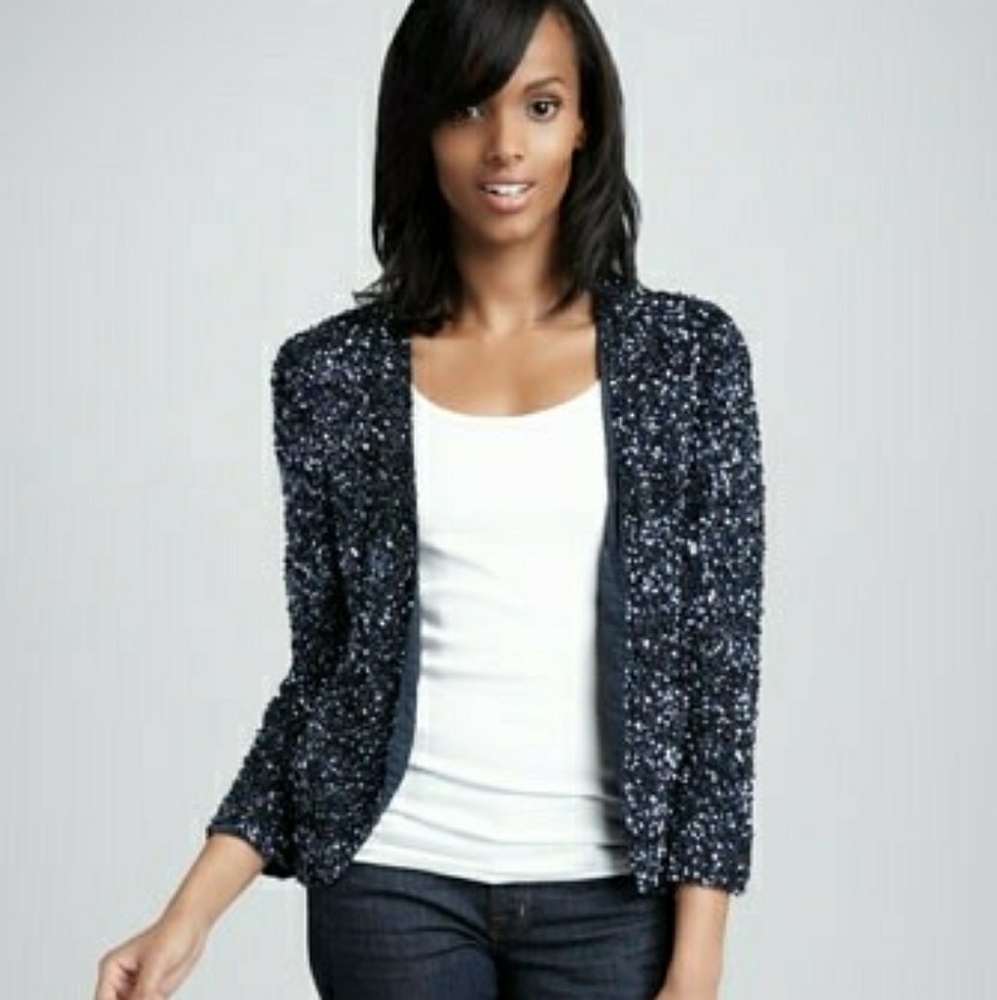 Parker Sequin Silk Jacket
