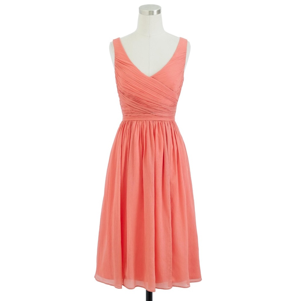 Women's Pink Heidi Dress In Silk Chiffon