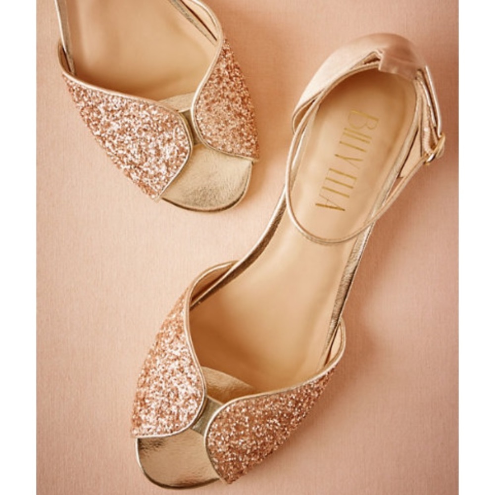 BHLDN formal jenn flats. By Billy Ella