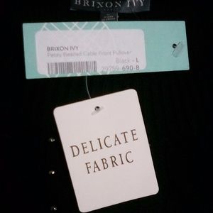 Sweaters - Brixon Ivy Sweater Women's Sz L Black Petey Beaded Sweaters - Brixon Ivy Sweater Women's Sz L Black Petey Beaded