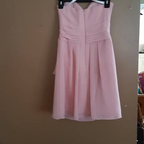 David's Bridal bridesmaid dress Ballet color - Picture 2 of 3