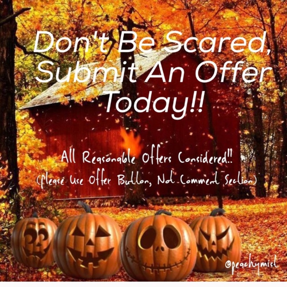 Reasonable offers welcomed!!
