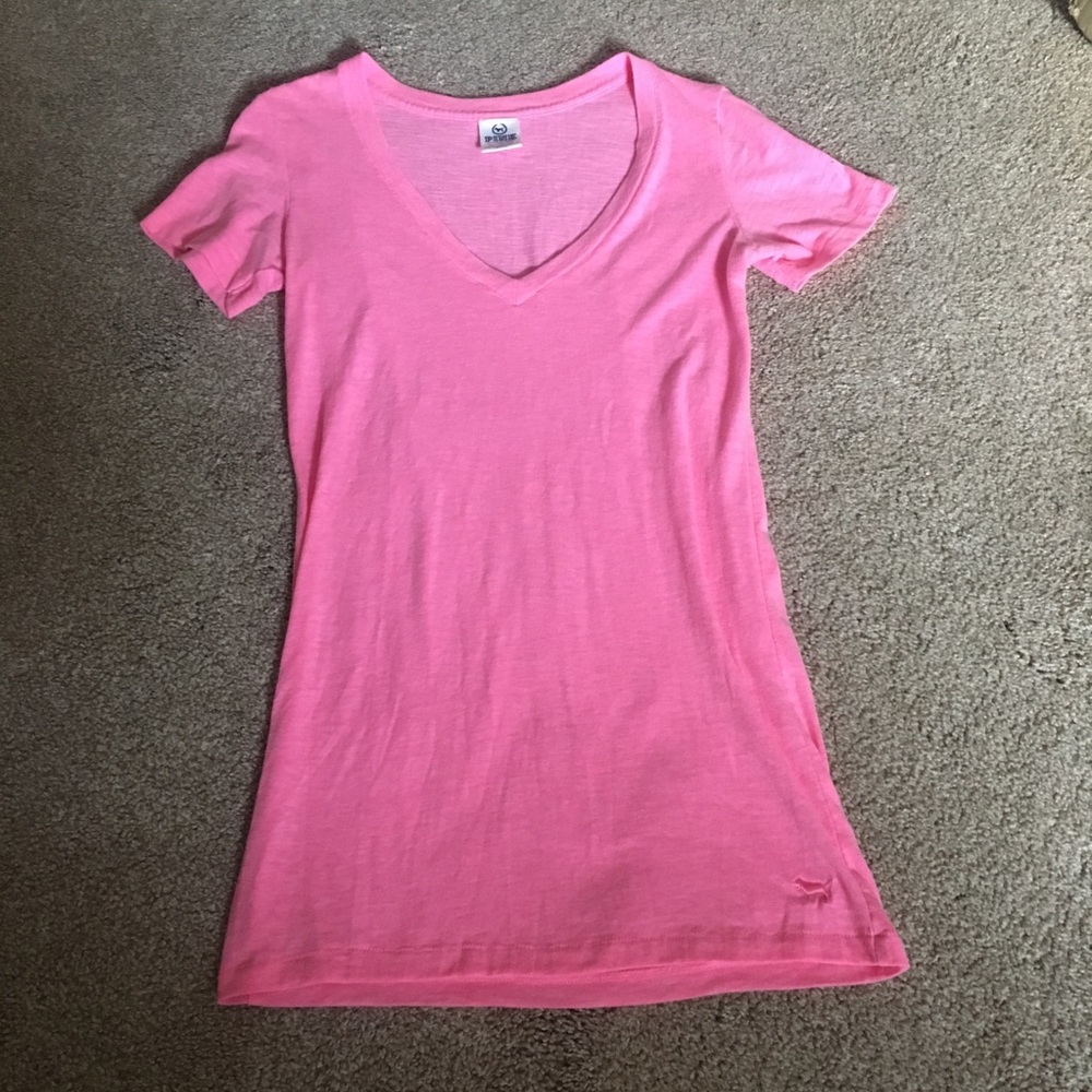 PINK V Neck 👚
