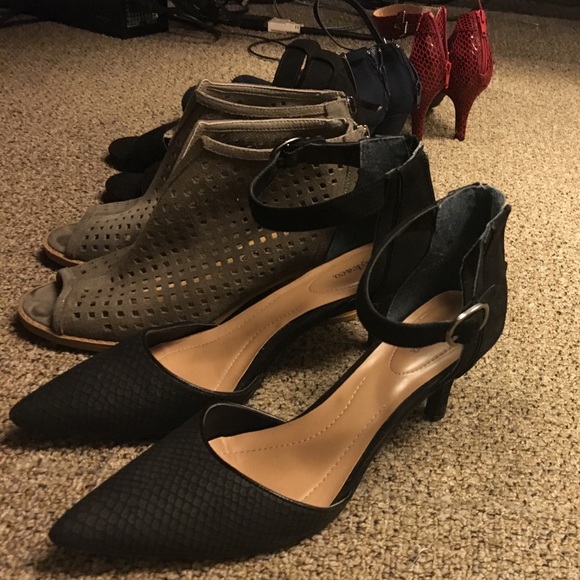 Lot Of 5 Pairs women's dress shoes size 7 & 7.5 - Picture 7 of 7