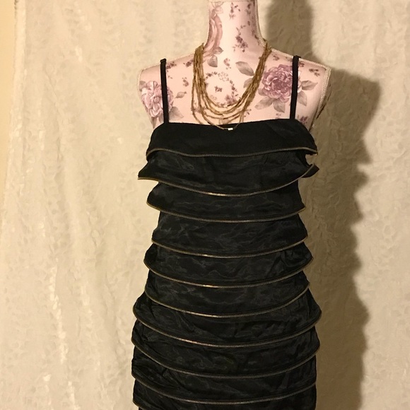 Zippered Layered Babyphat Dress - Picture 3 of 7