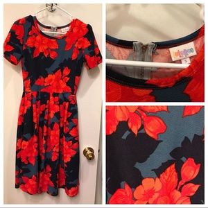 LuLaRoe Floral Amelia