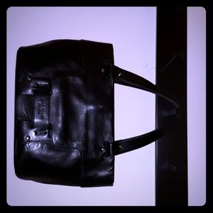 Kate spade, black leather bag