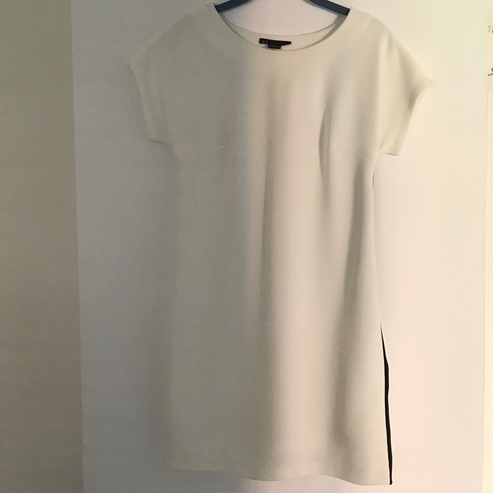Armani Exchange Shift Dress with Side Zipper