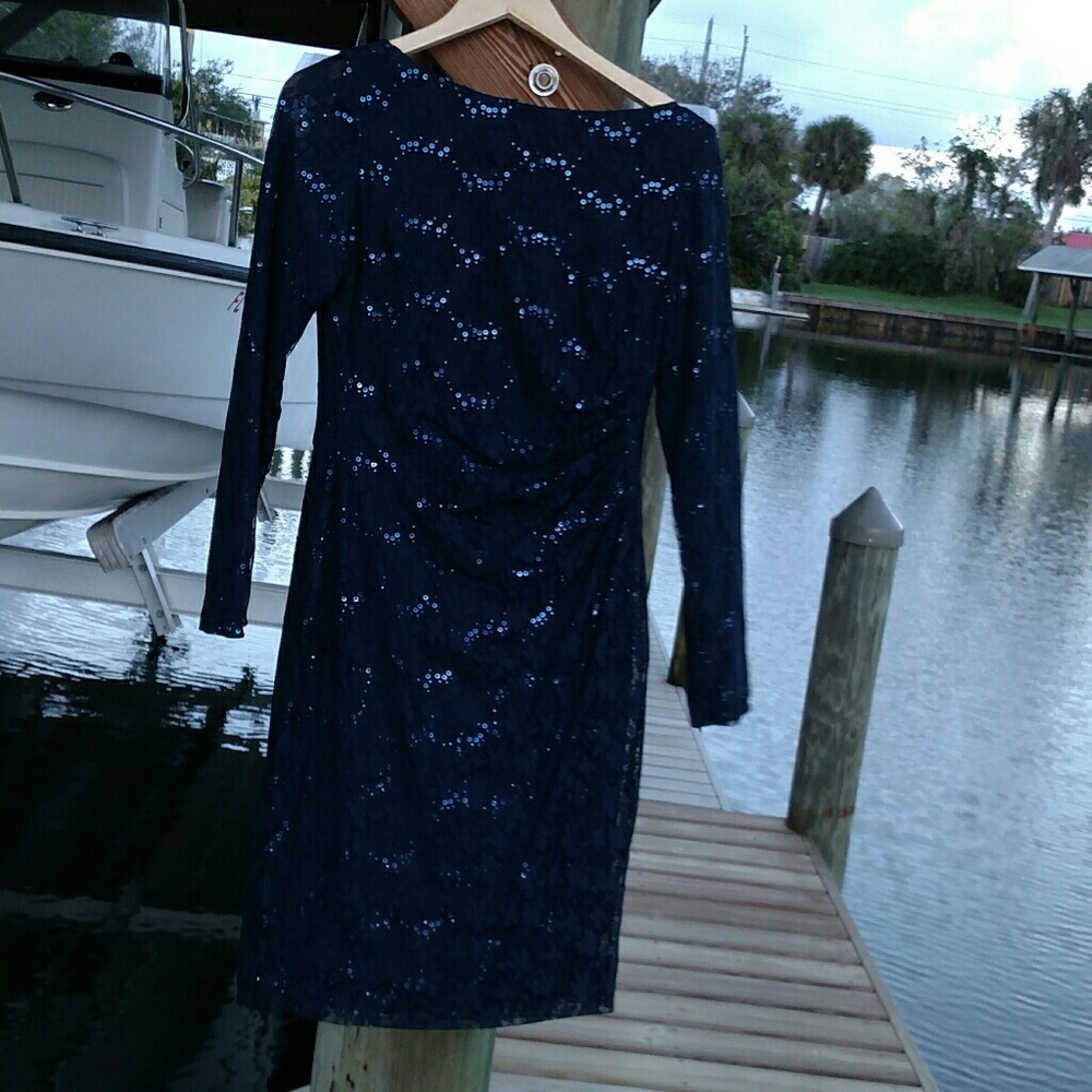 Ralph Lauren navy dress