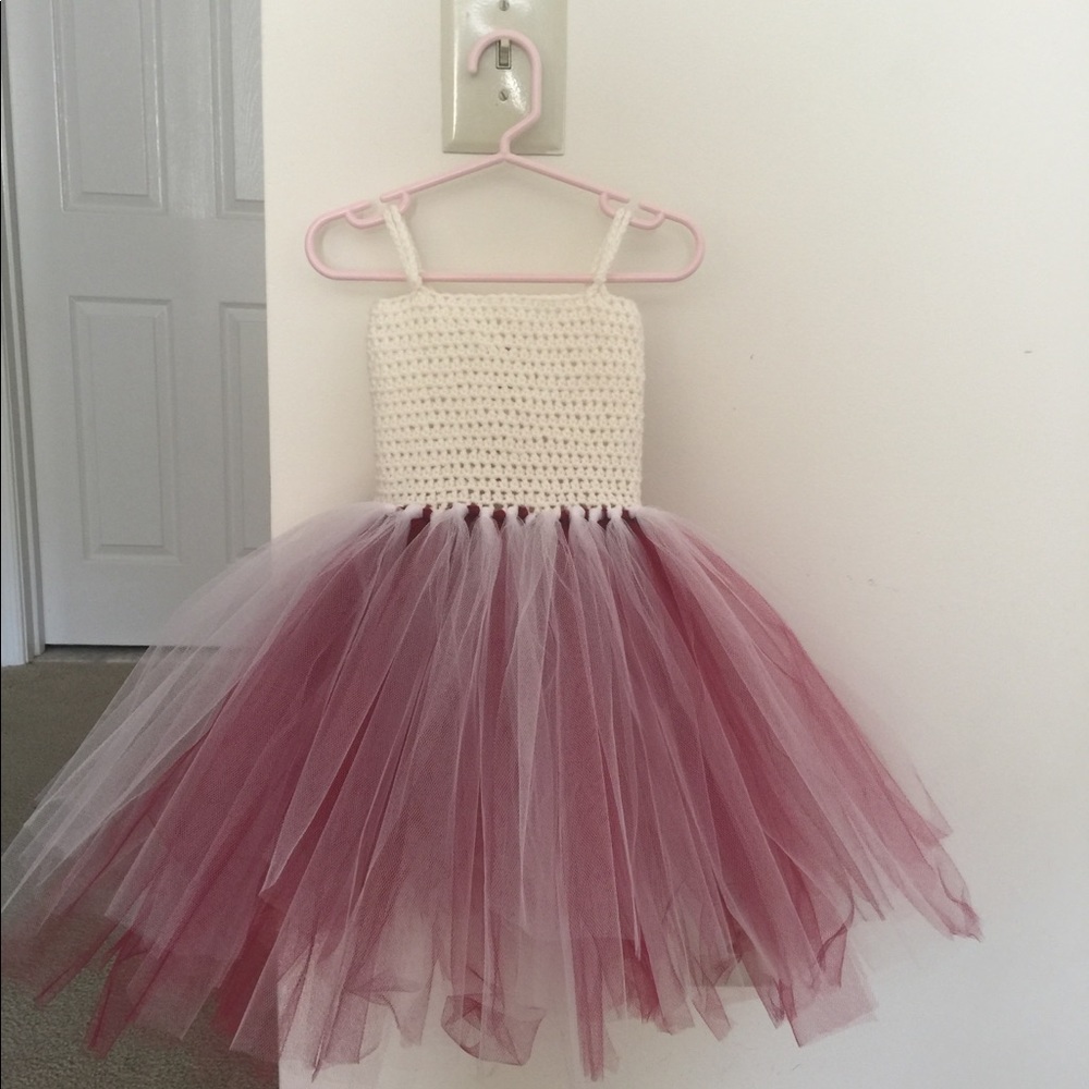 Crochet tutu dress