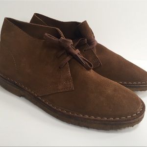 NEW! J.Crew Suede MacAllister Boots in Dark Khaki