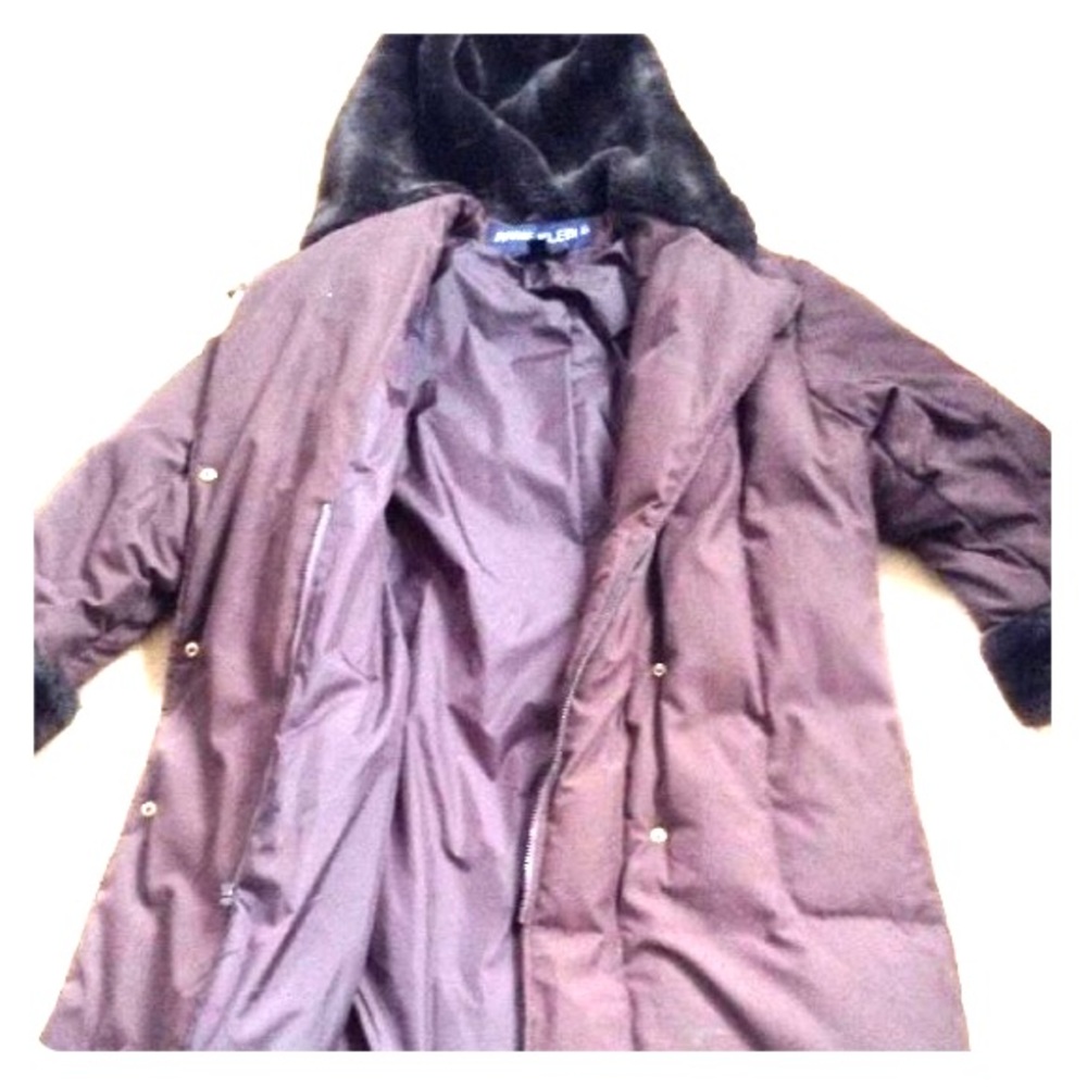 Anne Klein Down Maxi Puffer Coat