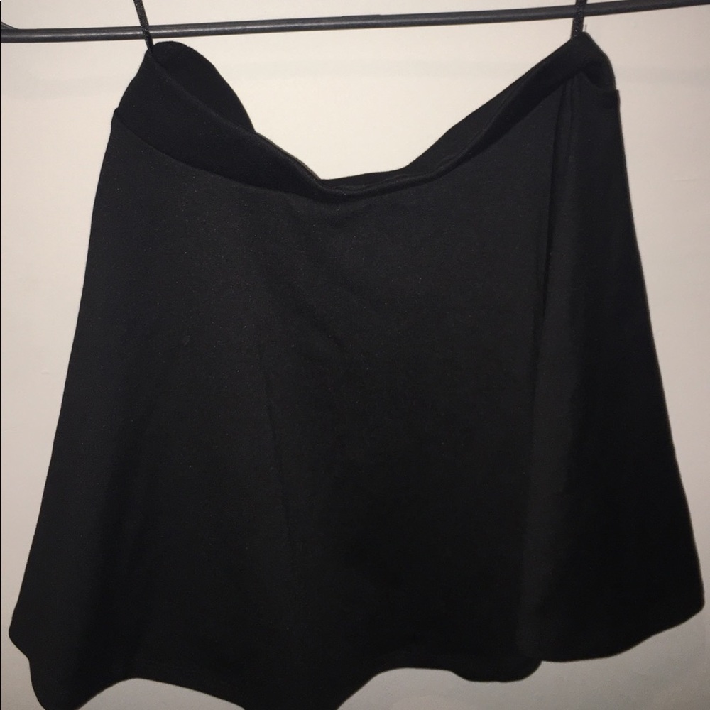 Black Ambiance Skater Skirt