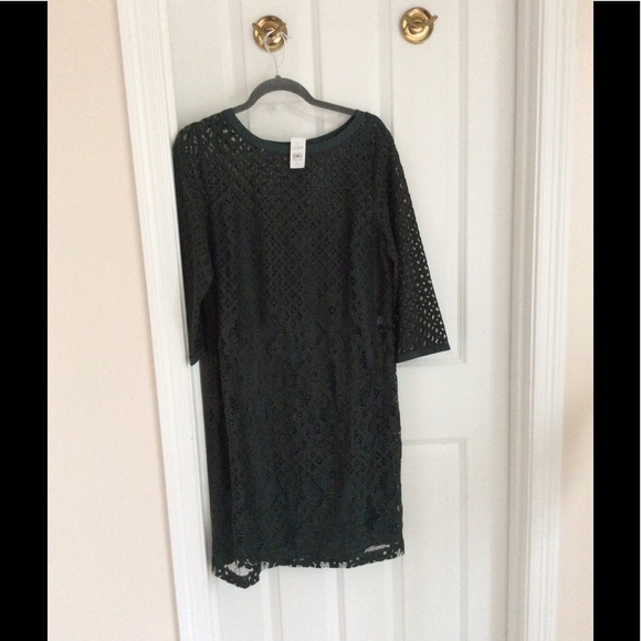 Ann Taylor loft diamond lace shift dress - Picture 4 of 5