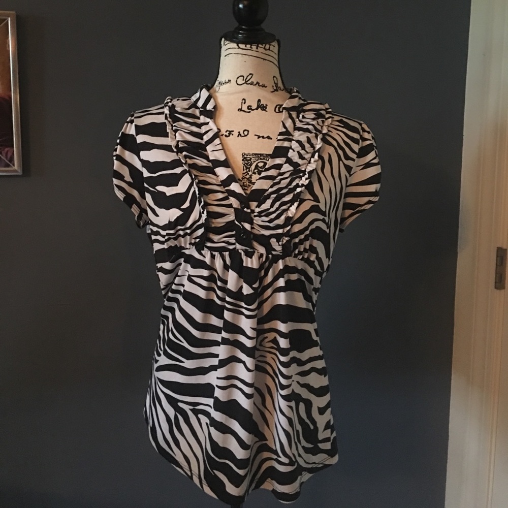 Heart Soul black white XL Top Shirt 👚