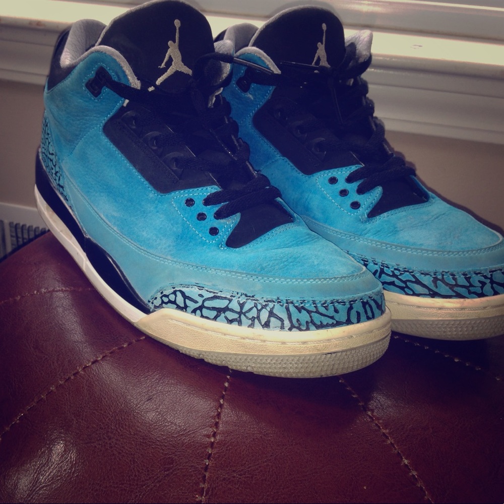Jordan retro 3 Powder Blue