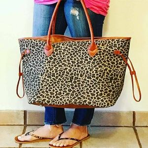 Leopard Tote