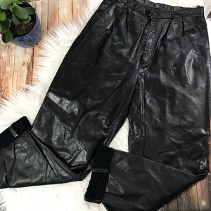 wilson leather pants mens