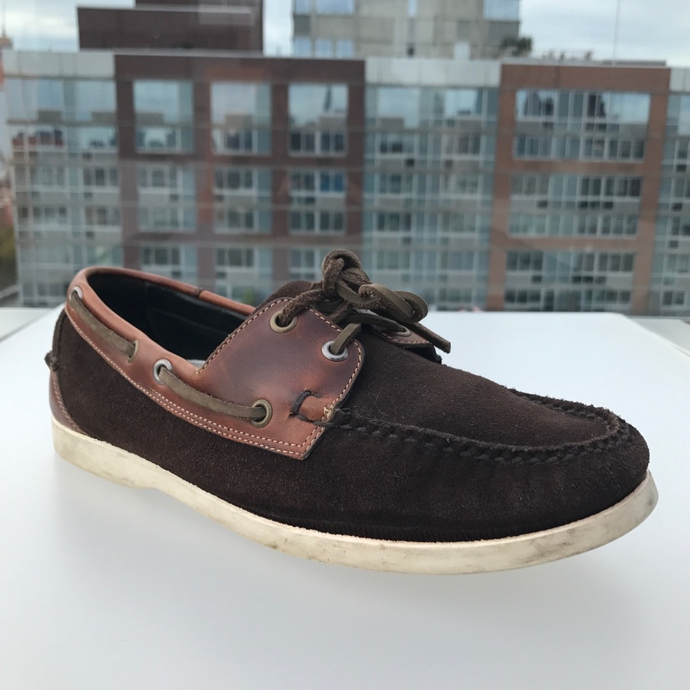 Fairmount Men's Leather & Suede Boat Shoe