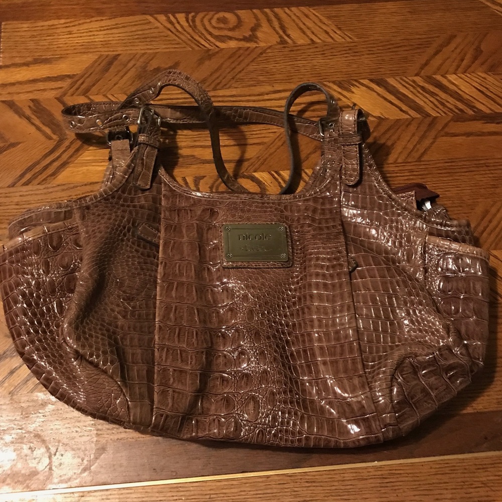 Brown Nicole Miller Purse