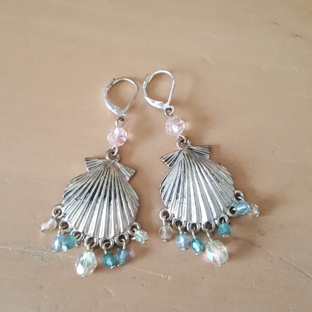 Antique Shell Earrings
