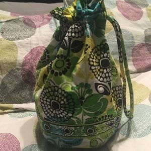 Vera Bradley Lime's Up Drawstring Bag