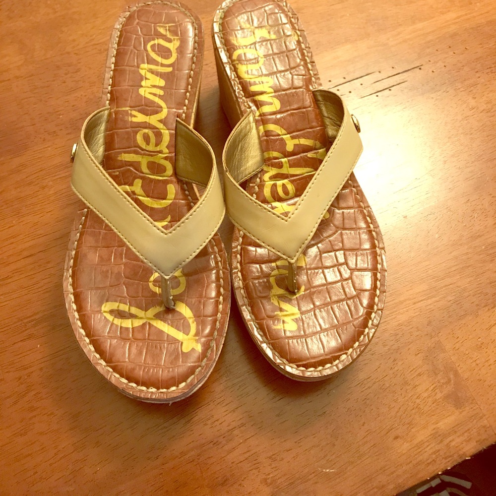 Sam Edelman Romy Wedge Nude