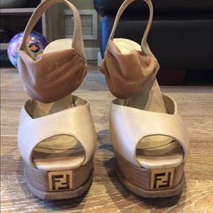 Fendi Opeb Toe heels