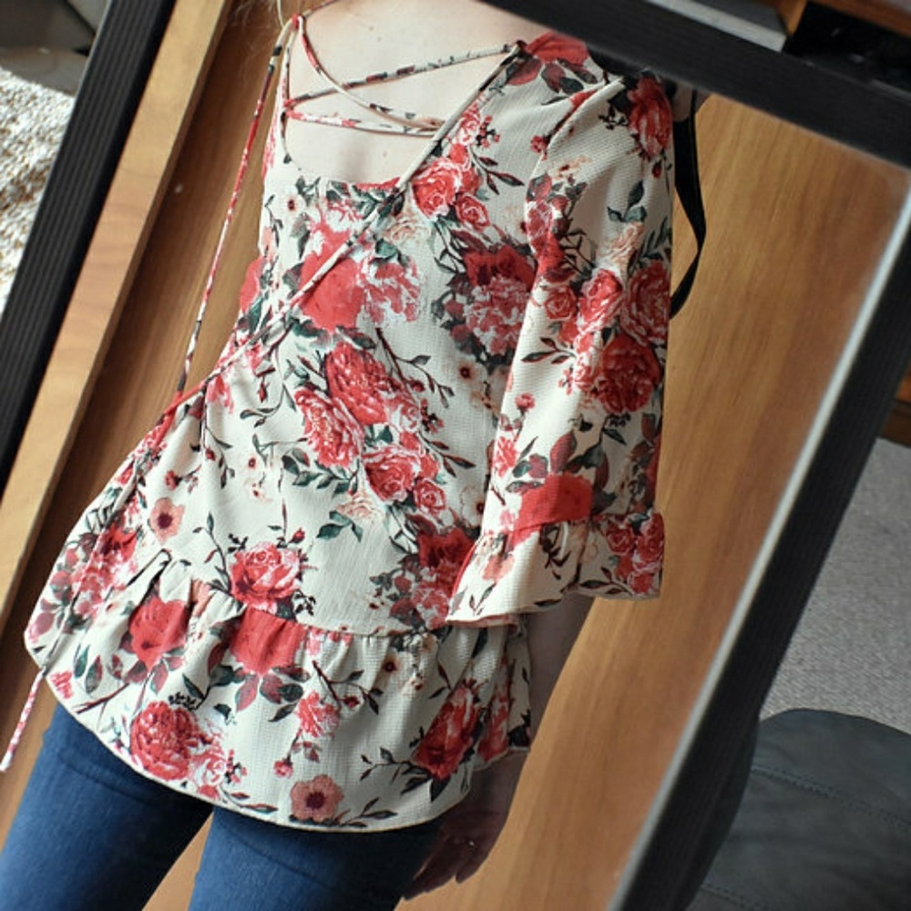 Fall Floral Tunic - Picture 3 of 4