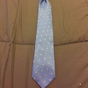 Pastel Blue Flower Tie