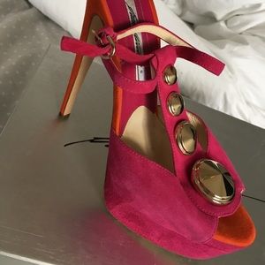 Women's designer shoes almost new only woreONCE !