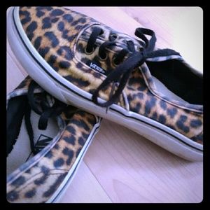 Animal print shoes