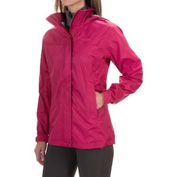 Marmot PreCip Waterproof Jacket in Dark Raspberry - Picture 1 of 8