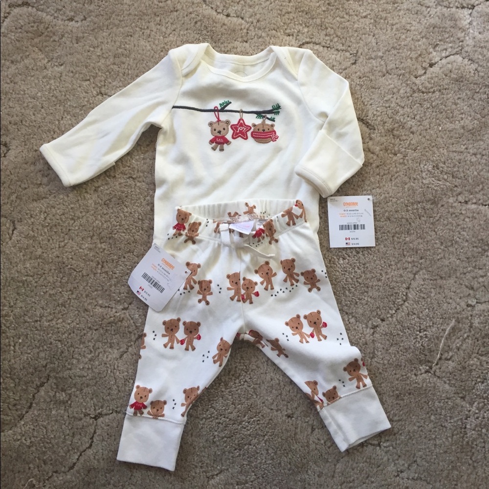 Gymboree 0-3 months baby Christmas outfit