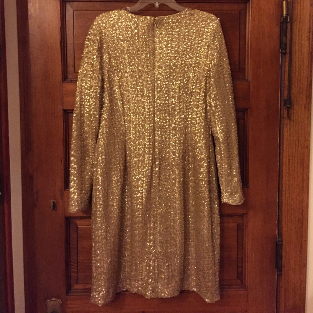 Gold sequin dress - Picture 3 of 7