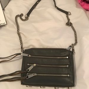 rebecca minkoff gray purse