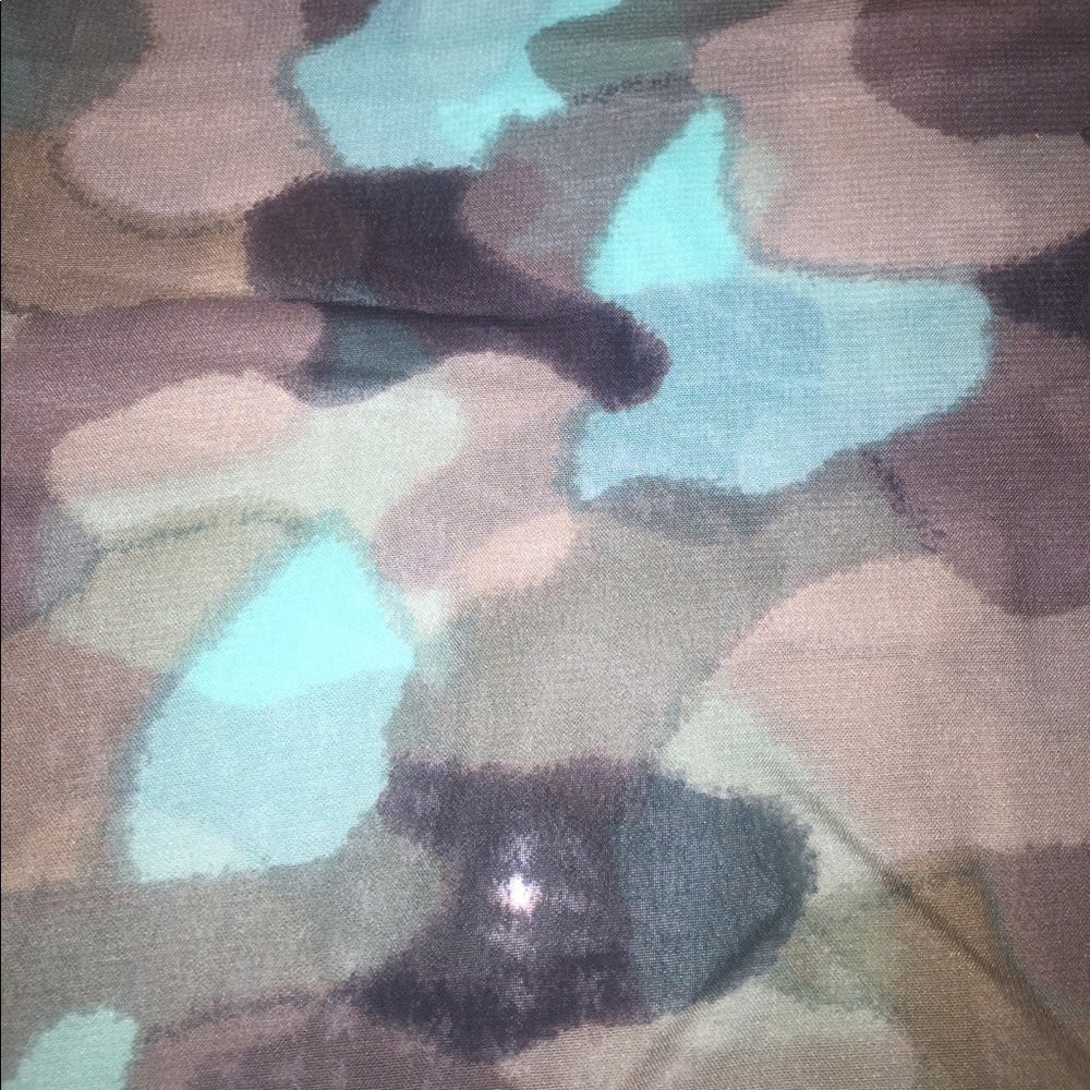 Philosophy republic shirt camo tank top blouse xs - Picture 5 of 5