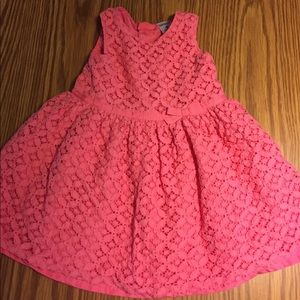 Pink lace dress & cover